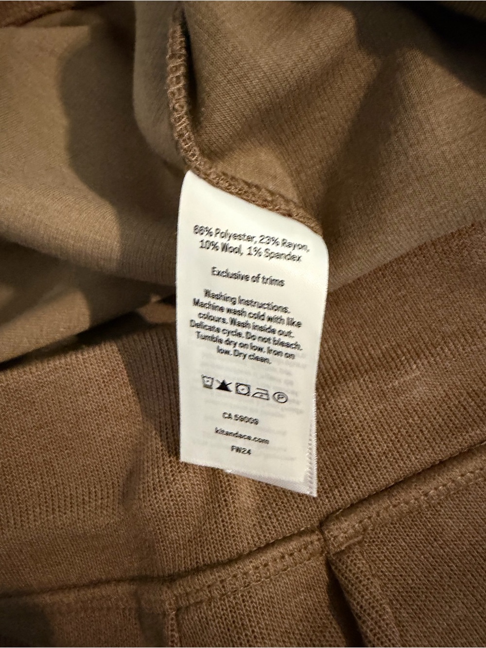 KIT AND ACE Chalet Waffle Elastic Waist Lounge Joggers minimalist Athleisure - Picture 5 of 5